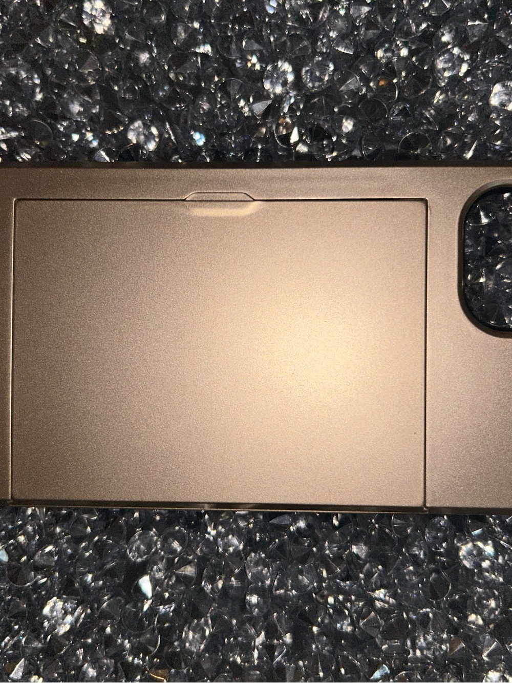 iPhone 15 wallet Slim Metallic Gold Laptop Accessory Cover